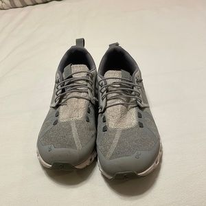 On Cloudterry Sneaker in Silver